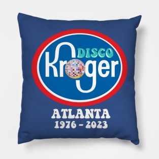 DISCO KROGER ATLANTA Pillow