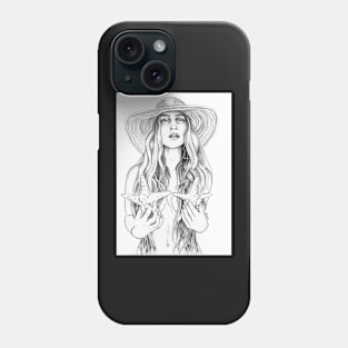 Perrie Edwards Starfish Drawing Phone Case