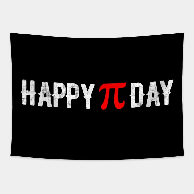 Happy Pi Day T-Shirt Tapestry by mdshalam