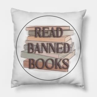 Banned Books Pillow