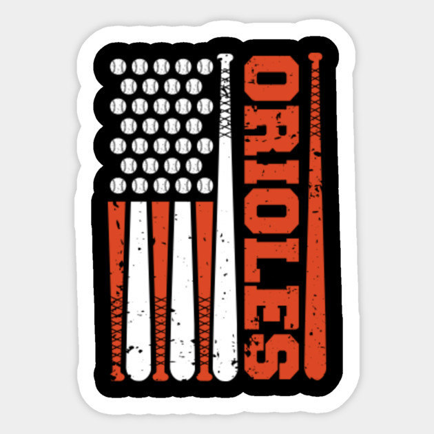 orioles american flag shirt