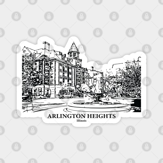 Arlington Heights - Illinois Magnet by Lakeric