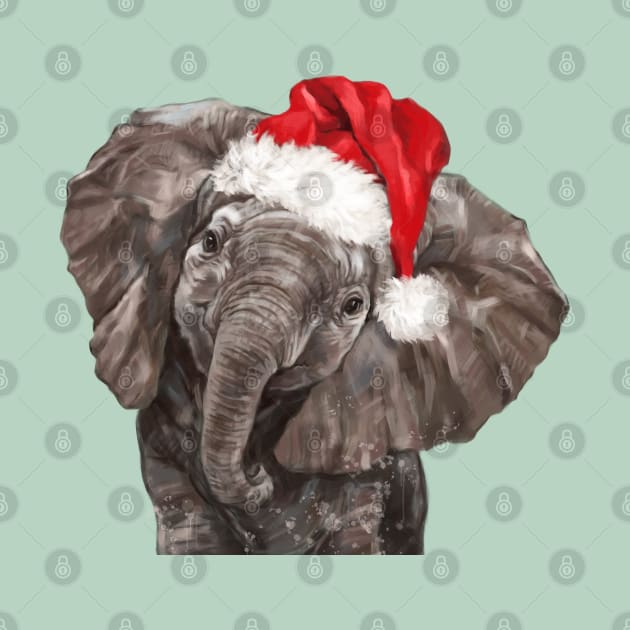 Christmas Baby Elephant by bignosework