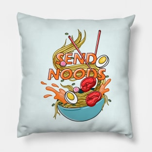 Send Noods Ramen Pillow