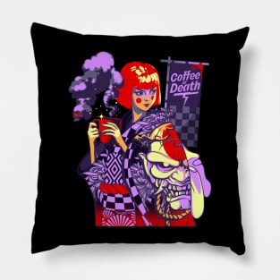 Coffee Geisha Pillow