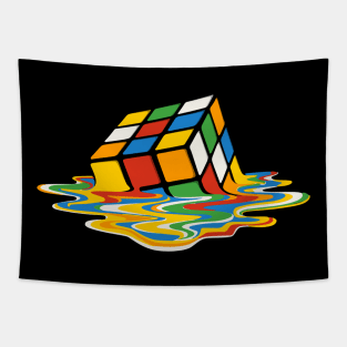 Melting cube Tapestry