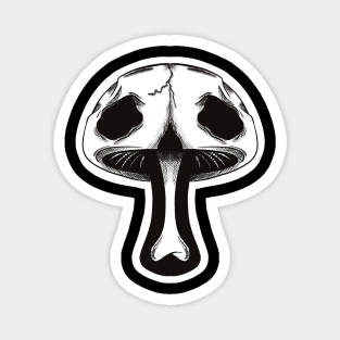 Skull Shroom Magnet