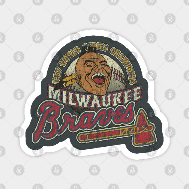 deadmansupplyco Milwaukee Braves - 1957 World Series Champions T-Shirt