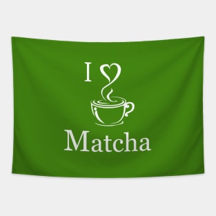 I Heart Matcha Tapestry