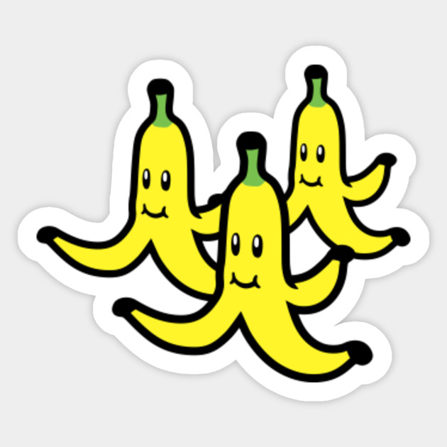 Banana Bunch Mario Kart 8 Deluxe Sticker Teepublic