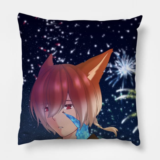 Crystal Exarch Pillow by Melikitsune