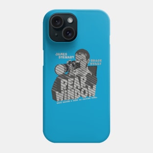 Rear Window - Vintage Suspense Design for Hitchcock Fans Phone Case