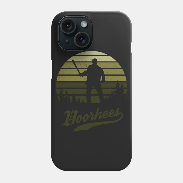 Voorhees Sun Set Phone Case by manospd