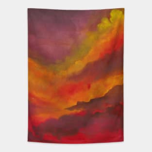 Sunset Skies Tapestry