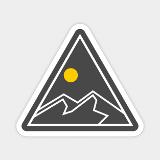 Triangle Landscape Magnet