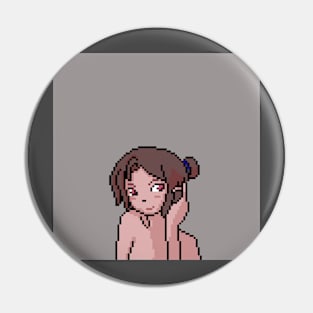 Pixel Elegance Attire Pin