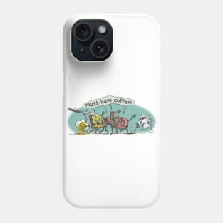 Must Have Coffee Breakfast Zombies Phone Case