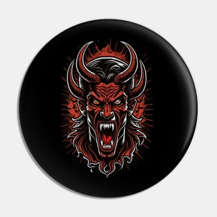 Red Devil Pin