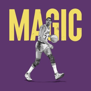 Magic Johnson Yellow 86 T-Shirt