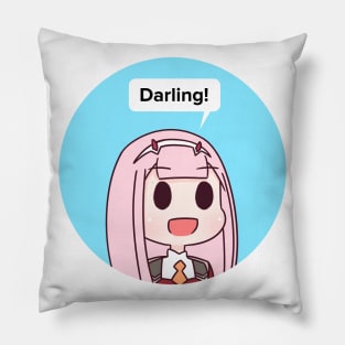 Darling in the franxx zero two Pillow