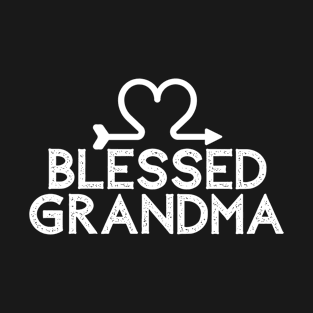 BLESSED GRANDMA HEART ARROW T-Shirt