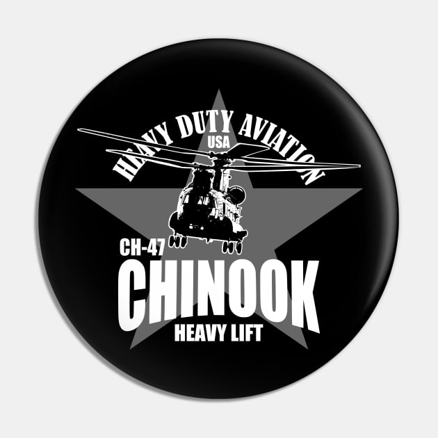 CH-47 Chinook Pin by TCP