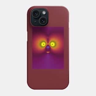 Cute fractal face six Phone Case