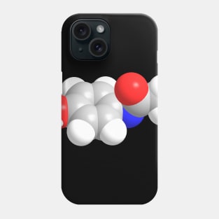 Tylenol Molecule Chemistry Phone Case