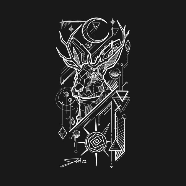 Spirit of Jackalope by Lion Star Tees