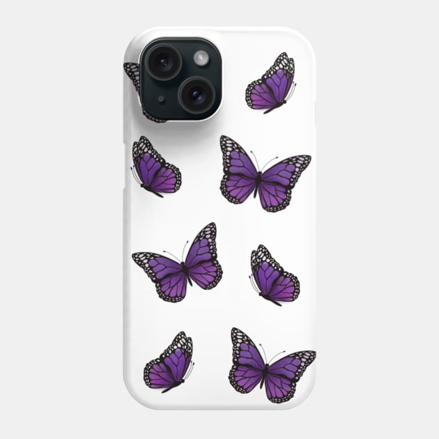 Butterflies Case Phone Case by Dessi Designs
