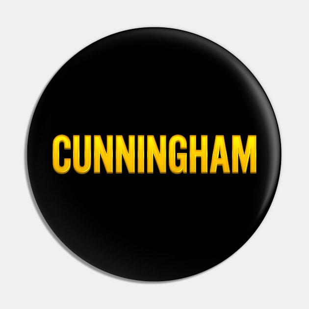 Cunningham Family Name Pin by xesed