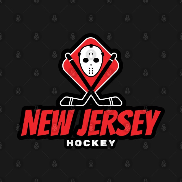 New Jersey devils hockey by BVHstudio