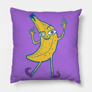 The Joyful Dance of a Crazy Banana Pillow