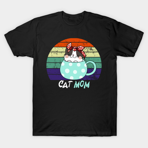 Funny Cat Mom - Cat Mommy - T-Shirt