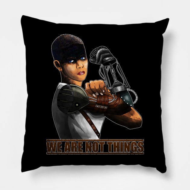 Furiosa Pillow by nickbeta