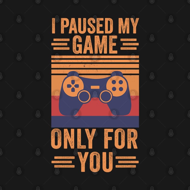 I Pause My Game Gamer Valentines Day Video Games by tobzz