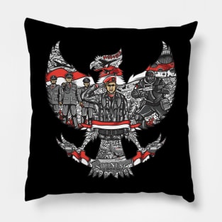 garuda pancasila military version Pillow