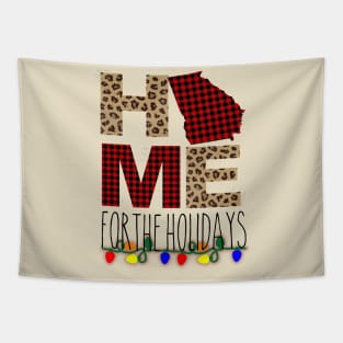 home for holidays Ga state Tapestry