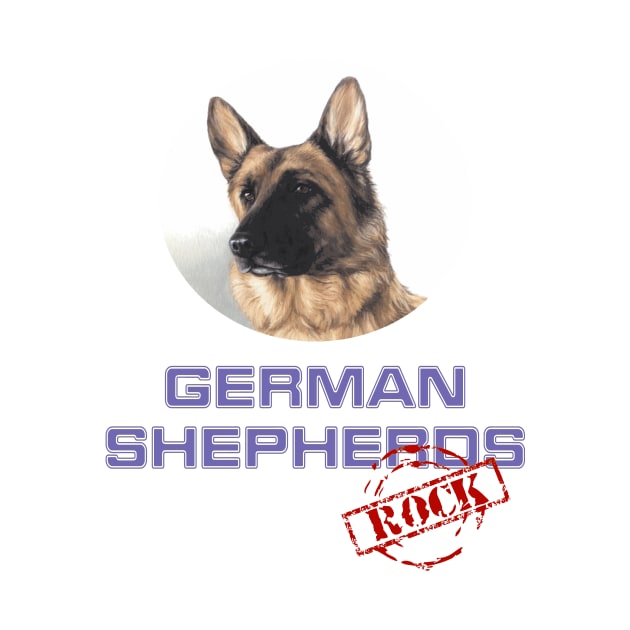 German Shepherds Rock! by Naves