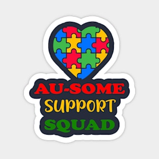 Au-some support squad Magnet