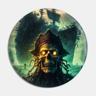 Pirate skeleton Pin