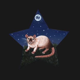 Siamese Rat Star T-Shirt