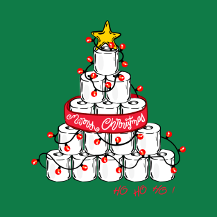 Quarantined X-Mas Tree T-Shirt