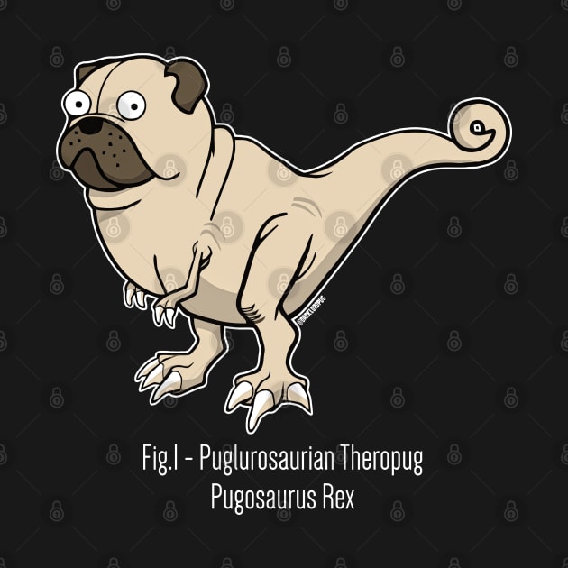 Pug rex by darklordpug