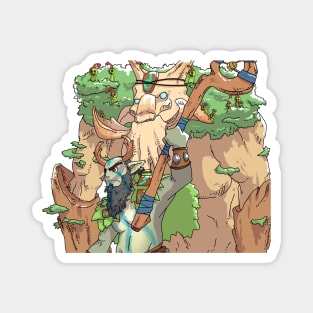 Treant Protector and Natures Prophet - Dota 2 Magnet