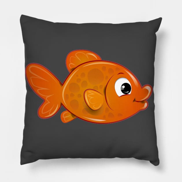 Big Eye Glodfish Pillow by Sango Designs