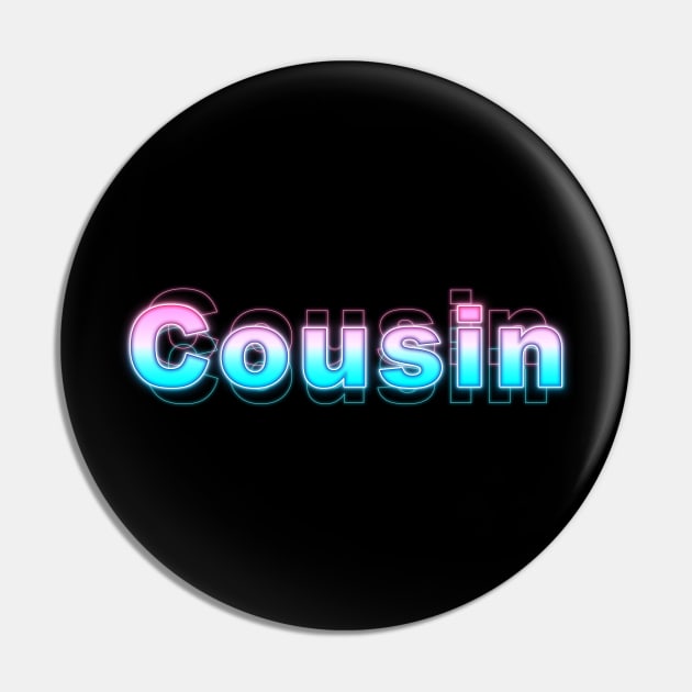 Cousin Pin by Sanzida Design