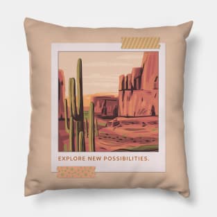 Arizona desert Pillow