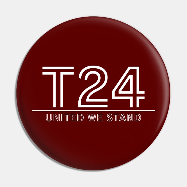 T24 - United We Stand - TrO - Inverted Pin by Political Heretic