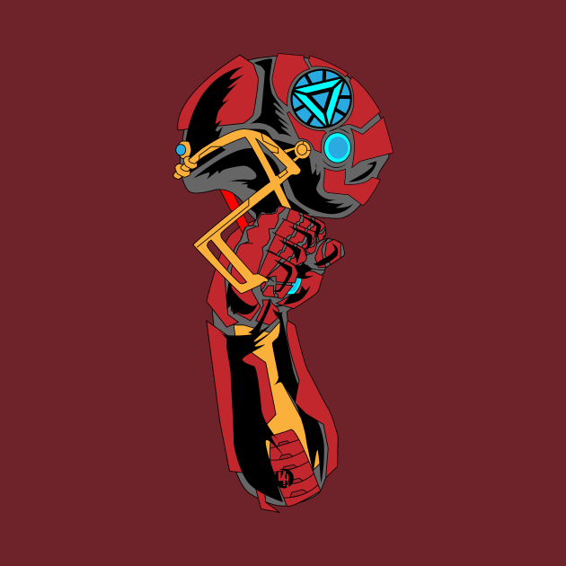 Iron Helm by kodyart101